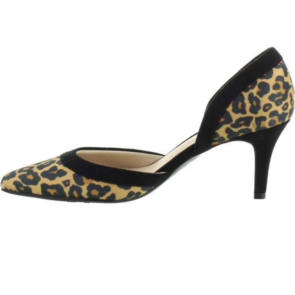 Life Stride Saldana Animal Print Slip On Pump Heels US 9.5M Classic - Picture 3 of 6